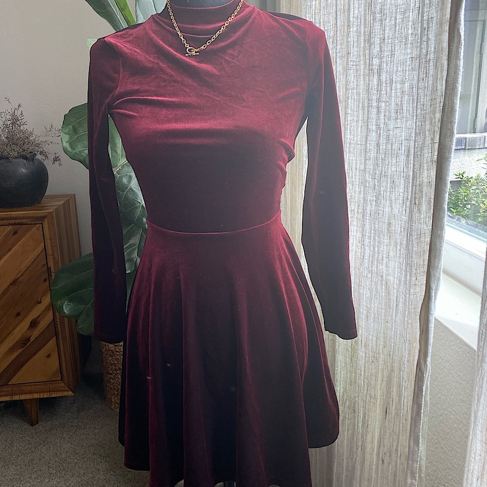 American Apparel Skater Backless Dress